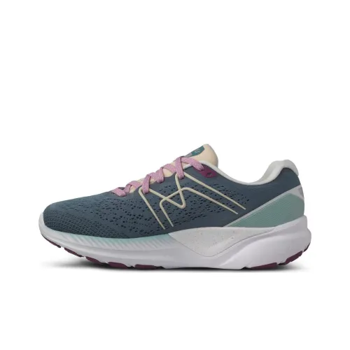 KARHU Fusion 3,5 Slip-resistant Abrasion-resistant Low Top Беговые кроссовки Женские Синий Зеленый Розовый
