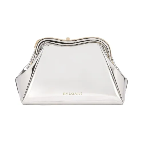 BVLGARI Serpentine Маленькая Сумка Каркас В Форме Змеи Из Латуни С Покрытием Из Светлого Золота