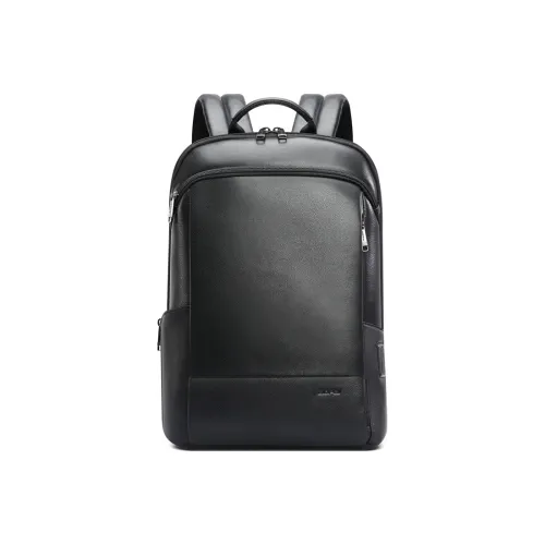 BOPAI Натуральная кожа Ноутбук Рюкзак Стандартный Мужской Желтый