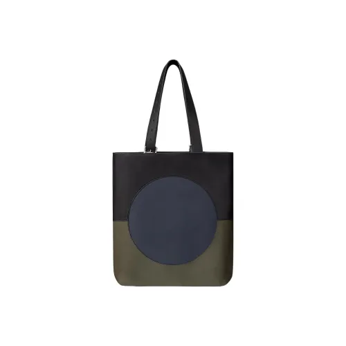 HERMES Etriviere Телячья кожа с Evercolor Телячья кожа Сумка Мужская Черный Полночный синий Macaque Зеленый