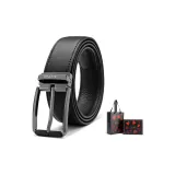 Металлическая пряжка, полотняное переплетение + премиум-бокс