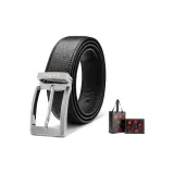 Хромовая пуговица с принтом слона + премиум подарочная коробка