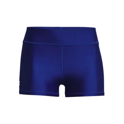 Under Armour Синие Женские Шорты для Йоги