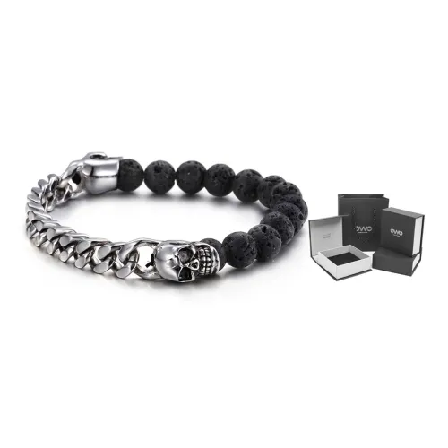 OWO Браслеты из титанового стального сплава Мужской Серебряный