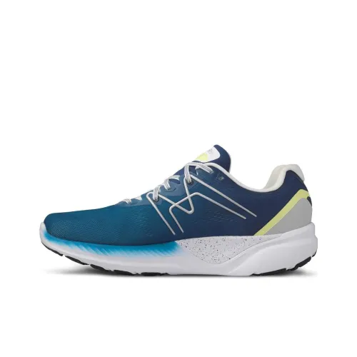 KARHU Fusion 3,0 Slip-resistant Abrasion-resistant Low-top Беговые кроссовки Мужские Синий Белый Серебряный
