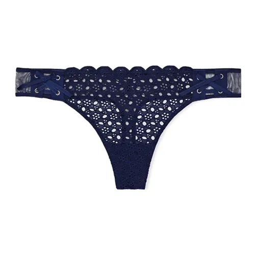 Victoria's Secret 1 упаковка Морской синий Женский стринг