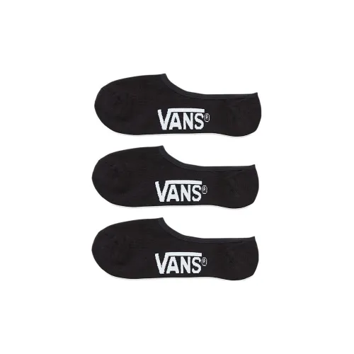 Vans Classic Super No Show Черные Мужские Носки