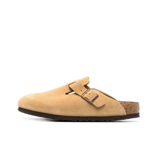 Биркенсток Домашние тапочки Унисекс Бежевый