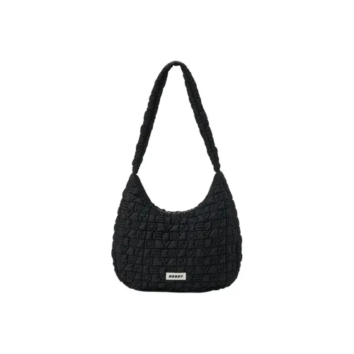 NERDY Полиэстер Сумка через плечо Стандартная Женская Черная Кремовая