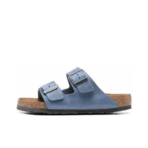 Birkenstock Arizona Shearling Стильный Сандал Мужской Синий
