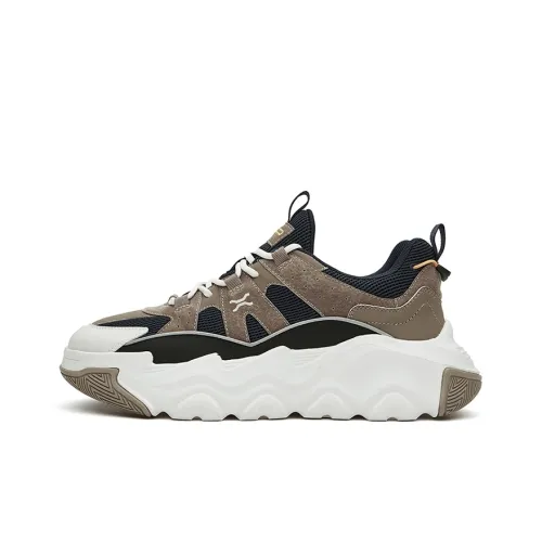 Jeep Износостойкий Низкий Топ Повседневная Обувь Мужская Черный Коричневый