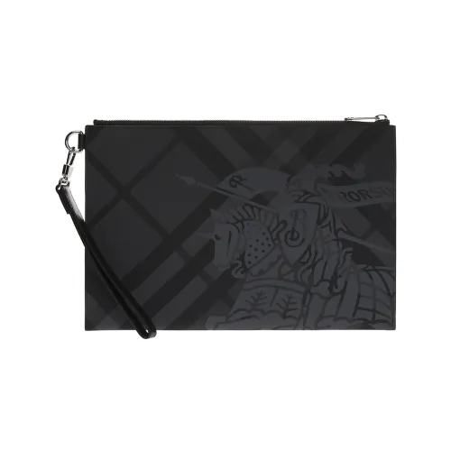 Burberry Конверт Сумка Клатч Мужской Серый