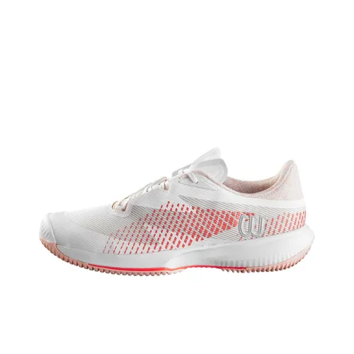 Wilson Kaos Swift Теннисные кроссовки Низкий верх Белый/Розовый Женские