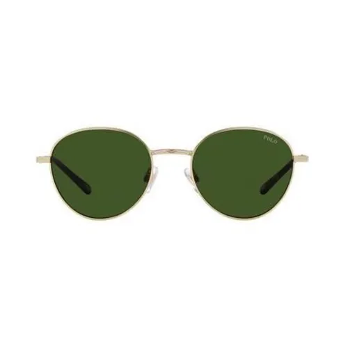 Polo Ralph Lauren Сплав OVAL SUNGLASSES Мужской Золотой