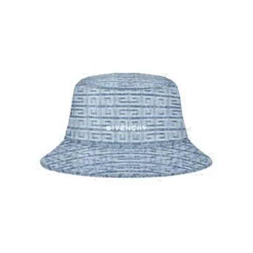 Givenchy Cotton Bucket Hats Мужской Синий