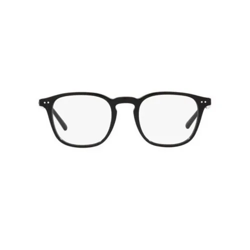 Polo Ralph Lauren Пластиковая оправа Круглые Оправы для очков Мужские Черный Красный