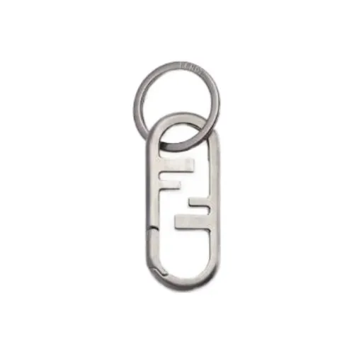 Fendi Латунь Брелоки Серебряный Мужской