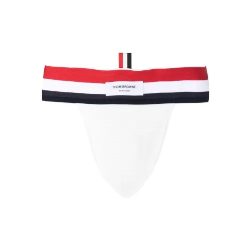 THOM BROWNE Белый Мужской Стринг