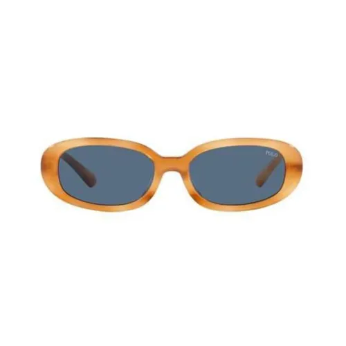 Polo Ralph Lauren Пластиковая оправа OVAL SUNGLASSES Женские Коричневый