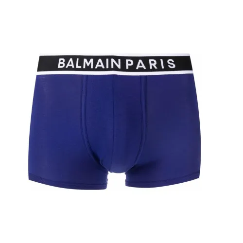 BALMAIN Blue Men's Arrow Pants BALMAIN Синий Мужской Стрелка Брюки