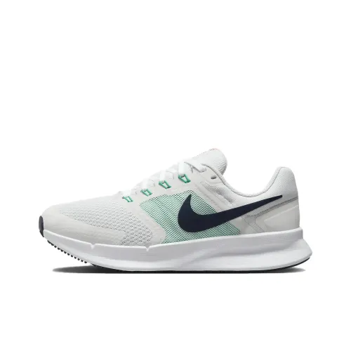Nike Run Swift 3 Low Топ Беговые кроссовки Женские Белый Зеленый