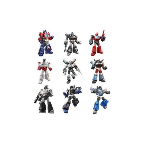 Bloks Трансформеры Анимационная серия Слепые коробки 4 шт Mystery Коробка Целая коробка 9 шт