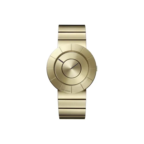 ISSEY MIYAKE Кварцевый механизм ремешок из нержавеющей стали унисекс золотой циферблат