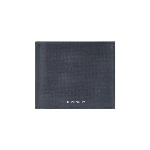 GIVENCHY Телячья кожа Кошелек Мужской Серый зеленый