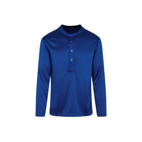 TOM FORD Ocean Blue Мужские Пижамные Верхние Части