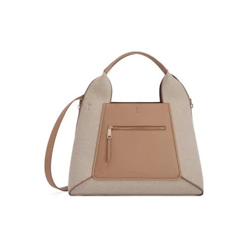 Furla Gilda GRAIN LEATHER Тоут Сумка Сумка для покупок Сумка на плечо Сумка Большая Женская Персиковая и Светло-розовая