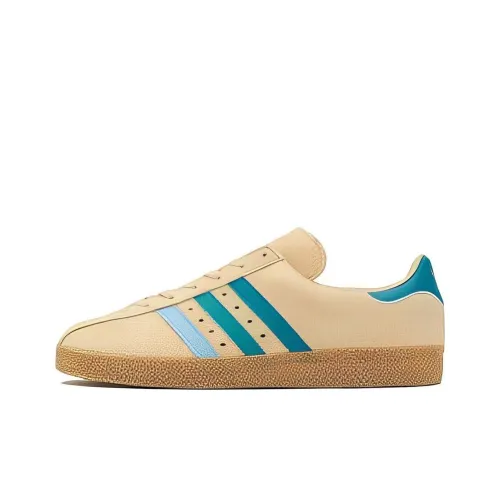 Adidas Originals Yabisah Cream Slip-resistant Low Top Скейтборд Кроссовки Unisex Коричневый Синий