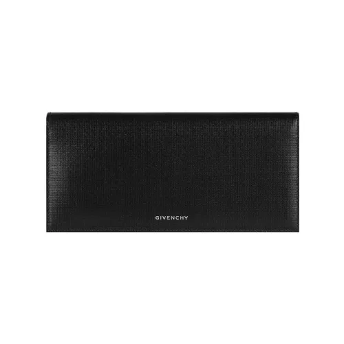 Givenchy 4G Телячья кожа Кошелек Мужской Черный
