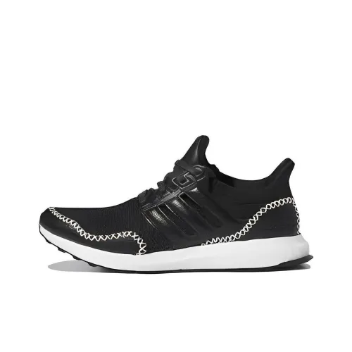 Adidas ULT Slip-resistant Abrasion-resistant Breathable Low-Top Running Shoes Unisex Black White Adidas ULT Противоскользящие Устойчивые к истиранию Дышащие Низкие Беговые Кроссовки Унисекс Черный Белый