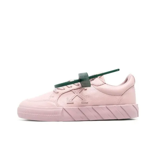 OFF Белый Vulcanized Низкие Кроссовки для скейтбординга Женские Розовые