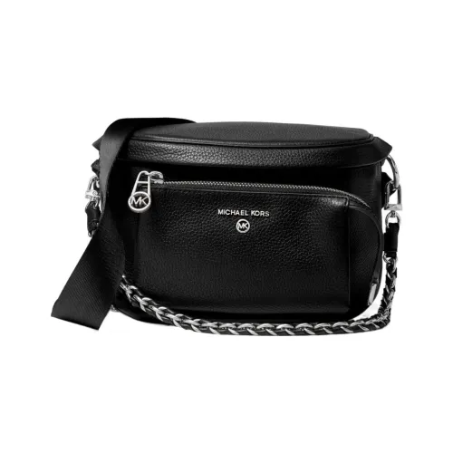 MICHAEL KORS MK Pride Кожа Camera Сумка Сумка через плечо Средняя Женская Черная