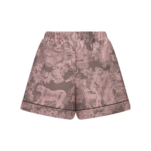 DIOR Серо-розовые женские пижамные брюки