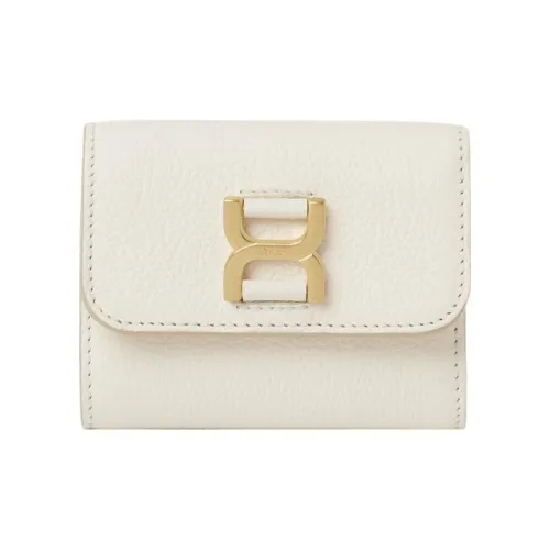 Chloe Marcie Телячья кожа с текстурой Кошелек Маленький Женский Белый