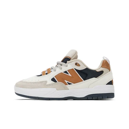 New Balance совместный бренд Numeric Tiago Lemos 808 Low Топ Скейтборд Кроссовки Унисекс Бежевый Синий