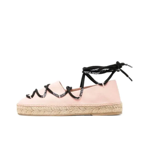 Off Белый Espadrilles Низкий Топ Женский