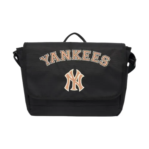 MLB Полиэстер Курьерская сумка Сумка через плечо Мужская Черная