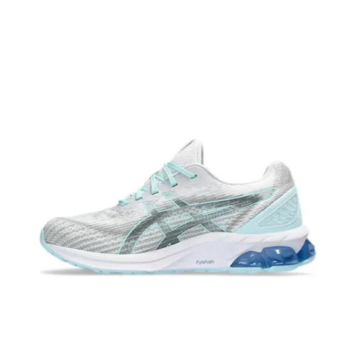 Asics Gel Quantum 180 7 Low Топ Беговые кроссовки Женские Серый Синий Белый