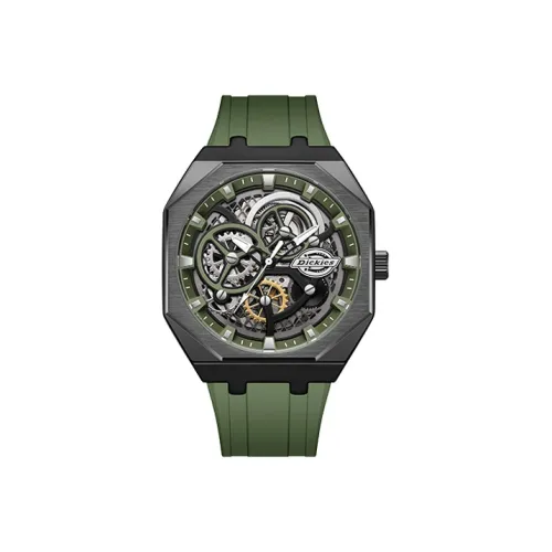 Dickies Автоматический Механический Movement Унисекс Часы 52mm*15mm*52mm Зеленые