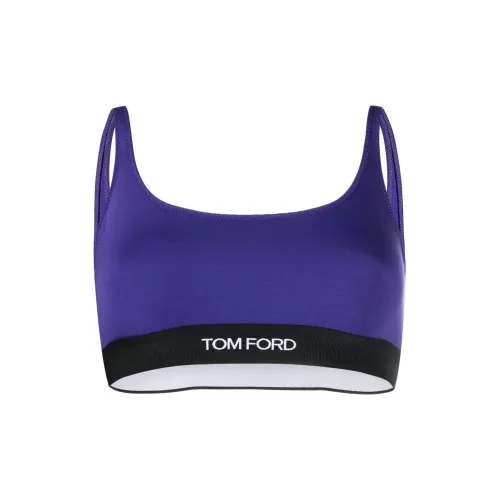 TOM FORD Темно-синий Женские Бюстгальтеры