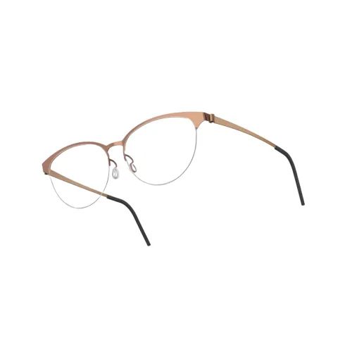 LINDBERG Титан Овал Оправы для очков Унисекс Золото