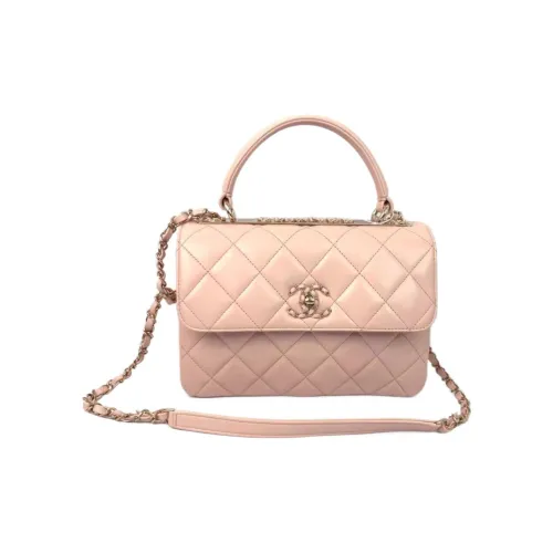 CHANEL Trendy cc Sheepskin Flap Bag Handbag Shoulder Bag Crossbody Women's Cherry Blossom Pink