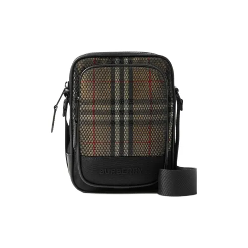 Burberry Хлопок Сумка через плечо Стандартная Мужская Архив Бежевый