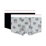 2 пачки (Черный + Серый с узором)