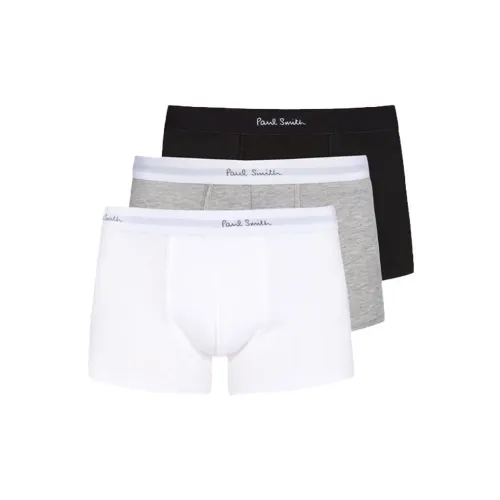 Paul Smith 3 упаковки черных + серых + белых мужских боксеров