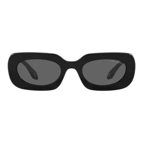 GIORGIO ARMANI Нерегулярная форма Солнцезащитные очки Женские Черный