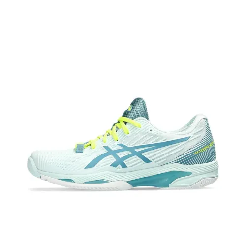 Asics Solution Speed FF 2 Low Топ Кроссовки для тенниса Женские Белый Синий